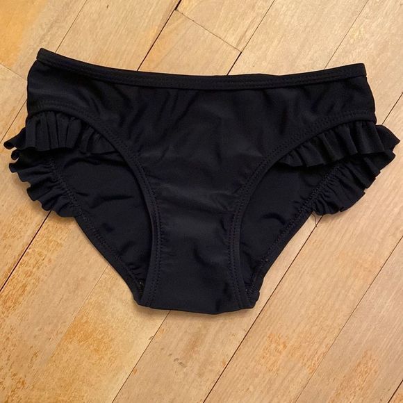 🌺. JOE FRESH Black Ruffle Tankini - Picture 4 of 7